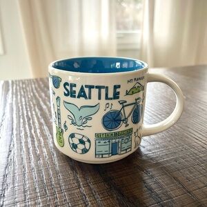 Seattle Been There Series Starbucks Mug 14 oz